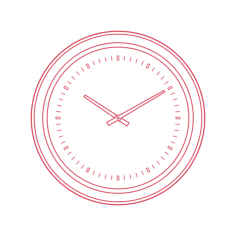 Objects Wall Clocks Ikea Bravur Wall Clock Stencil Svg Design File, Free Vectors File